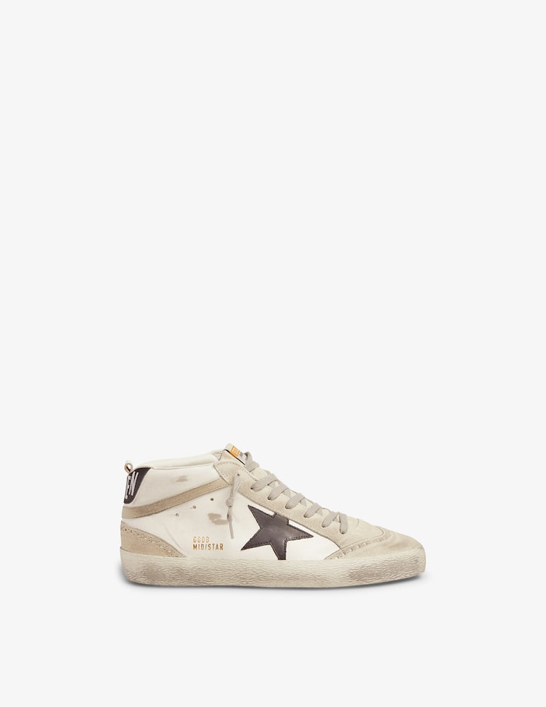 Golden Goose Sneakers in pelle mid star - immagine 1 Golden Goose Sneakers in pelle mid star - immagine 1