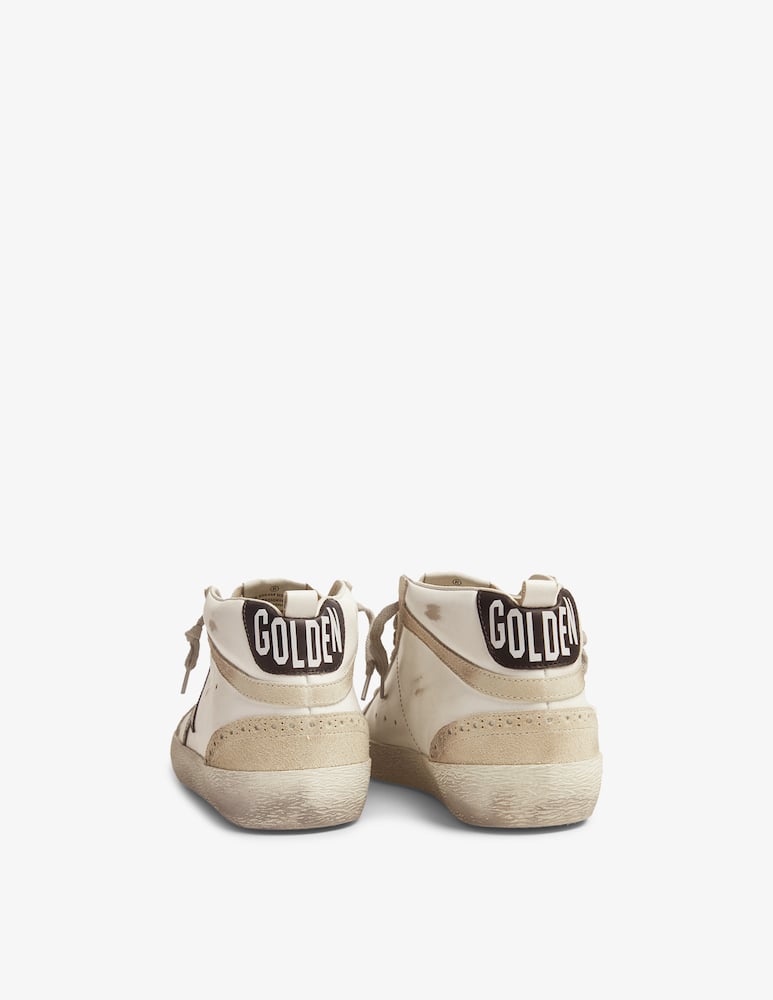 Golden Goose Sneakers in pelle mid star - immagine 3 Golden Goose Sneakers in pelle mid star - immagine 3