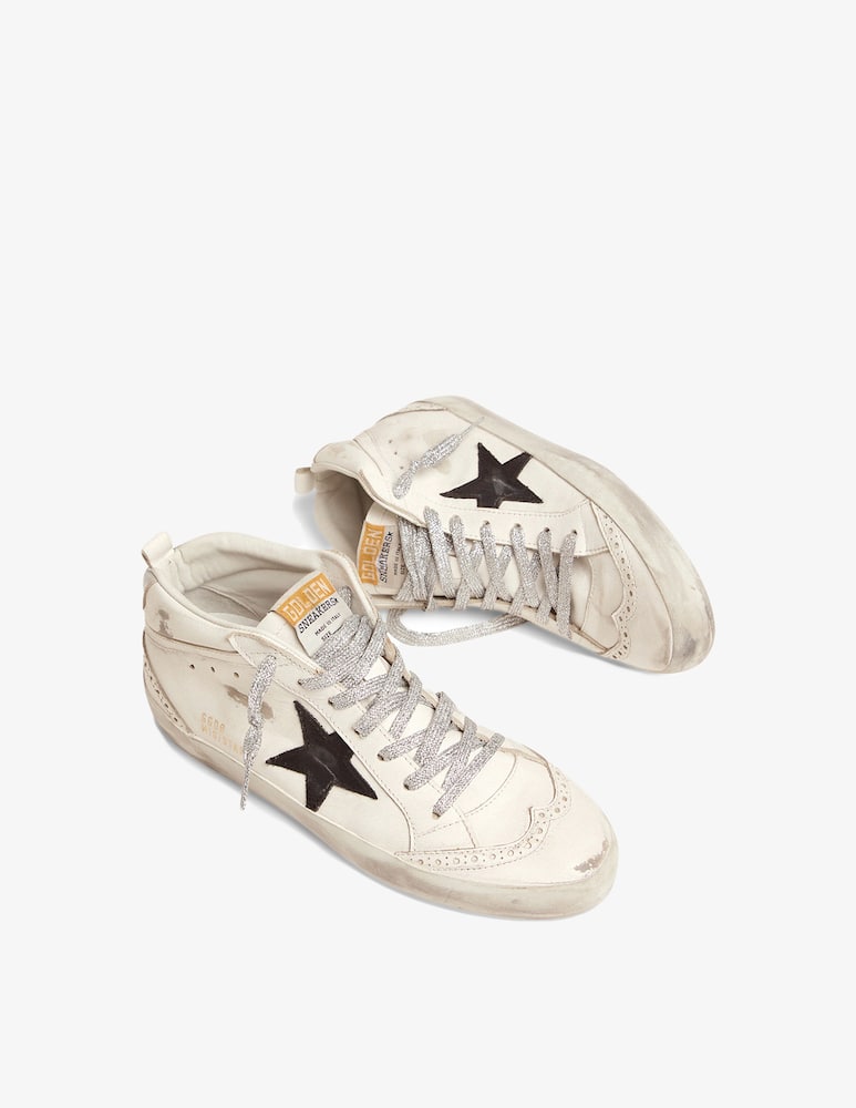 Golden Goose Sneakers in pelle Mid Star - immagine 4 Golden Goose Sneakers in pelle Mid Star - immagine 4