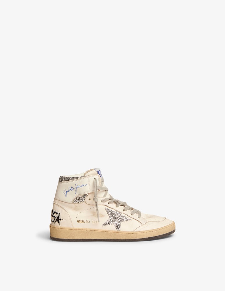 Golden Goose Sneakers Sky Star nappa serigraph glitter - picture 1 Golden Goose Sneakers Sky Star nappa serigraph glitter - picture 1