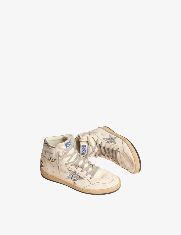 rinascente Golden Goose Sneaker Sky Star Nappa Serigraph glitter