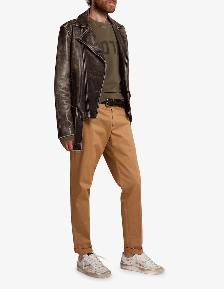 Golden Goose Giacca di Pelle Biker Bull distressed - immagine 2 Golden Goose Giacca di Pelle Biker Bull distressed - immagine 2