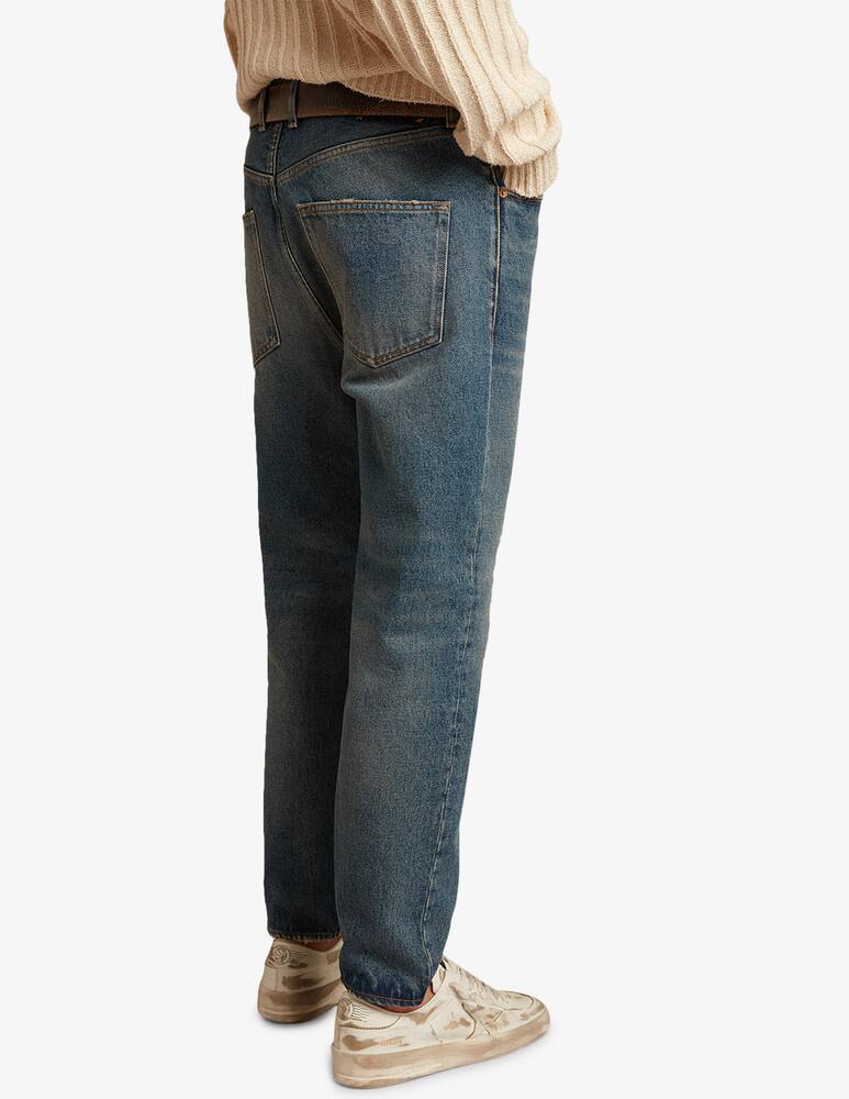 rinascente Golden Goose Happy slim fit stone washed jeans 