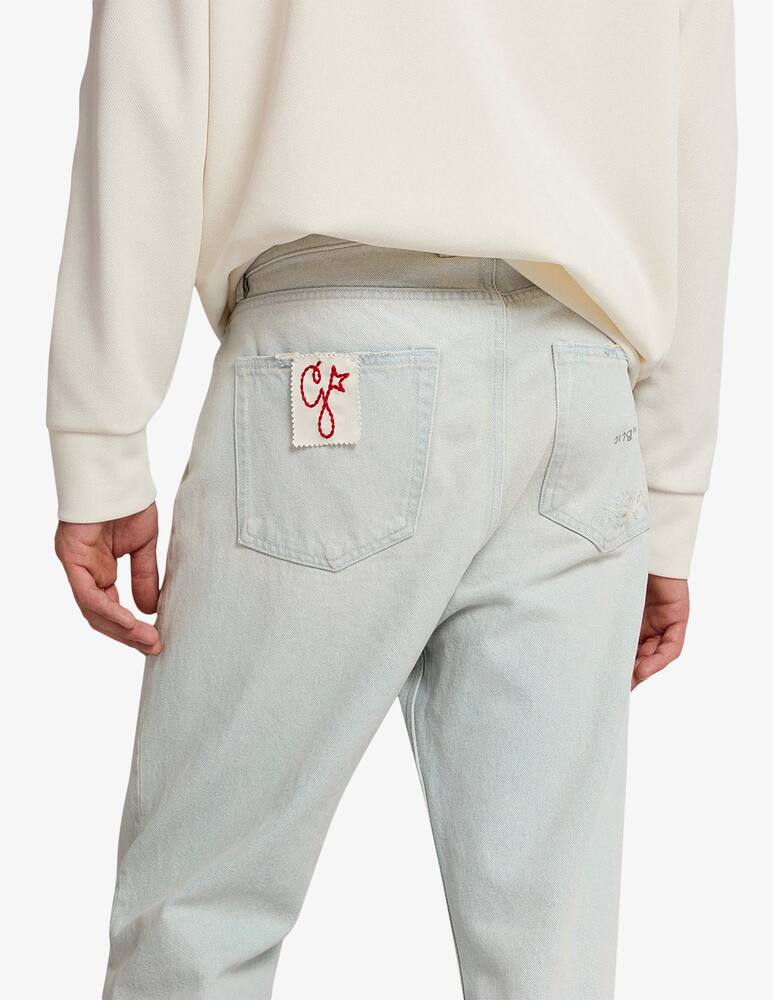 rinascente Golden Goose Jeans slavati skate slim fit washed 