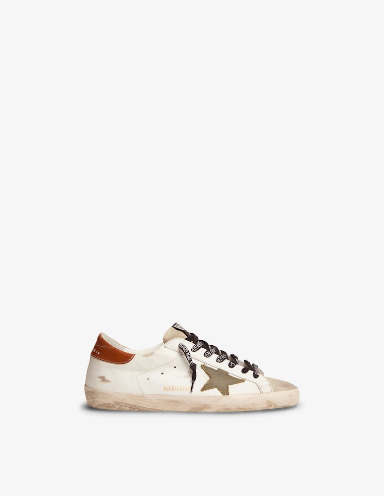 Golden Goose sneaker super-star leather suede canvas star - picture 1 Golden Goose sneaker super-star leather suede canvas star - picture 1