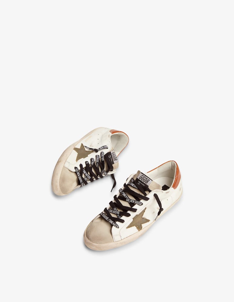 Golden Goose sneaker super-star leather suede canvas star - picture 2 Golden Goose sneaker super-star leather suede canvas star - picture 2