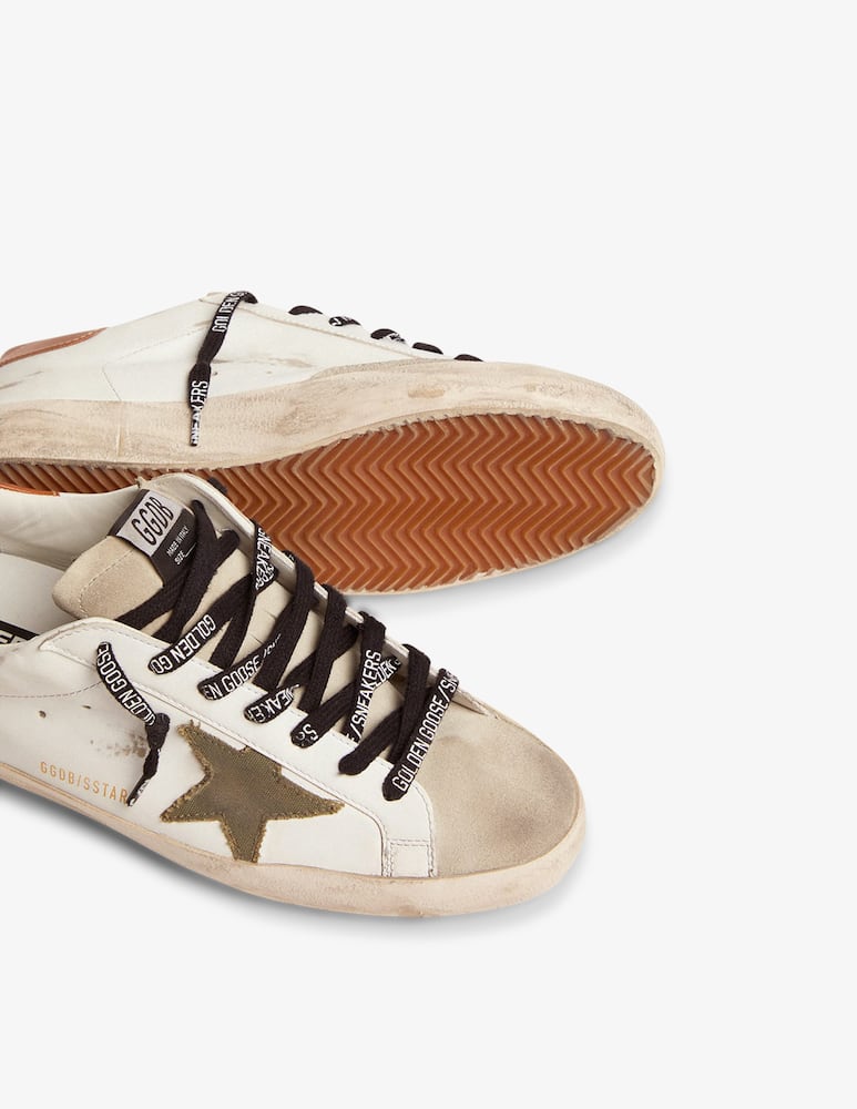 Golden Goose sneaker super-star leather suede canvas star - picture 4 Golden Goose sneaker super-star leather suede canvas star - picture 4