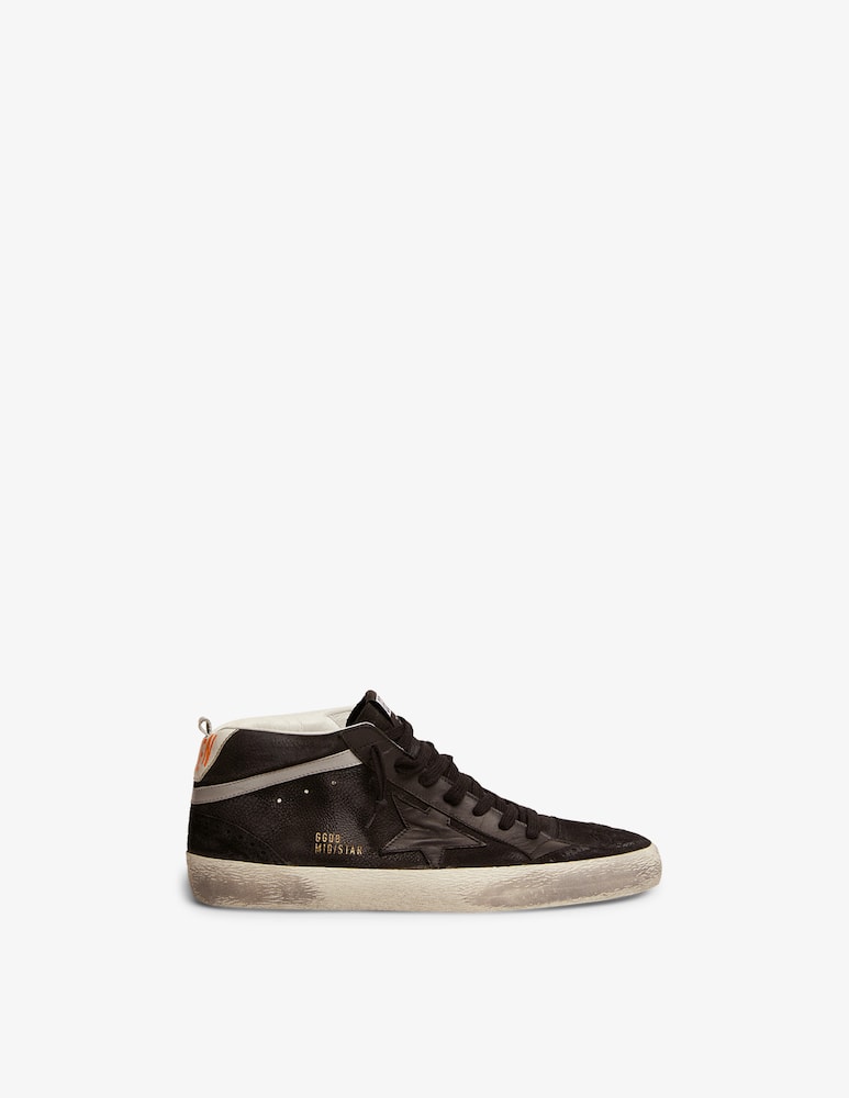 Golden Goose Sneaker Mid High Nabuk Star Suede Wave  - immagine 1