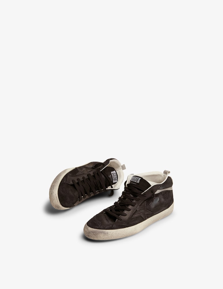 rinascente Golden Goose Sneaker Mid High Nabuk Star Suede Wave 