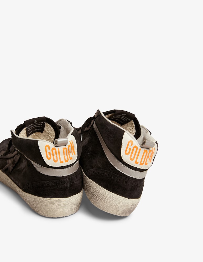 Golden Goose Sneaker Mid High Nabuk Star Suede Wave  - immagine 3