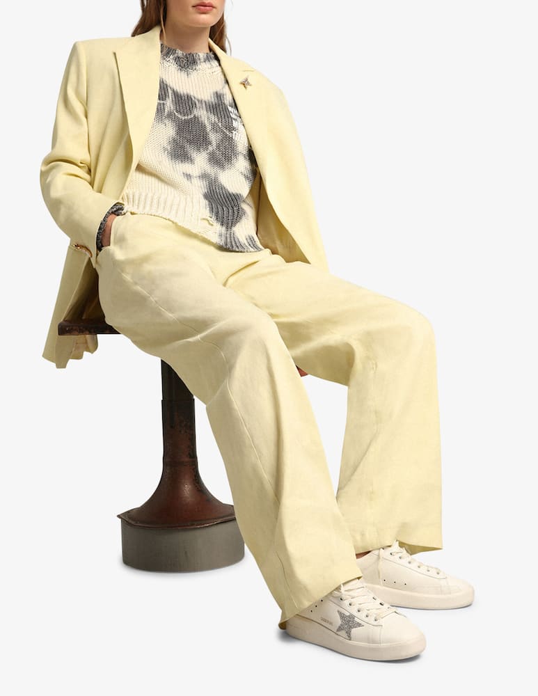 rinascente Golden Goose Pure Star leather sneakers