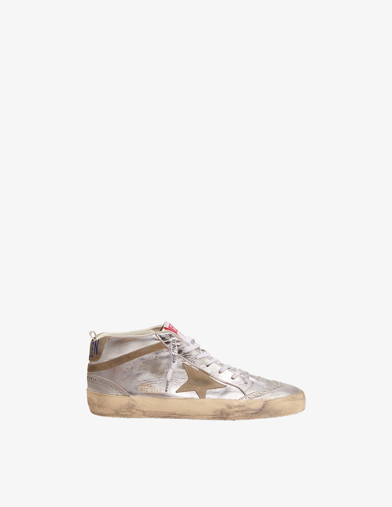 Golden Goose Sneaker mid star laminato Spur Suede Wave - immagine 1 Golden Goose Sneaker mid star laminato Spur Suede Wave - immagine 1
