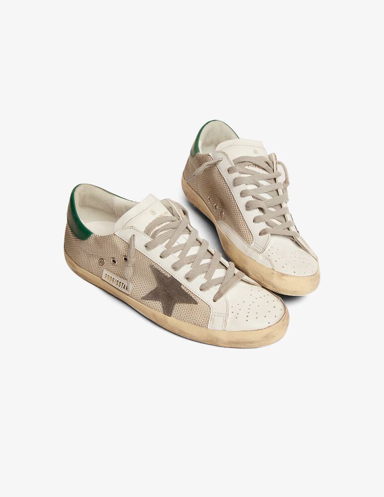 rinascente Golden Goose sneaker super-star net forated suede star 