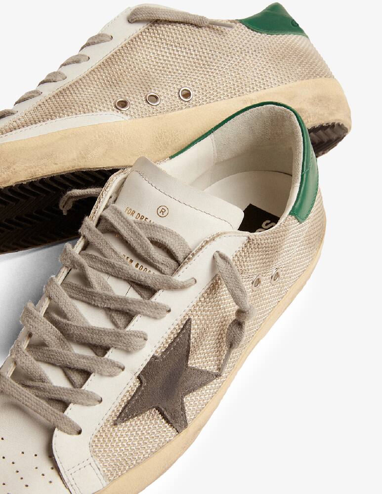 rinascente Golden Goose sneaker super-star net forated suede star 