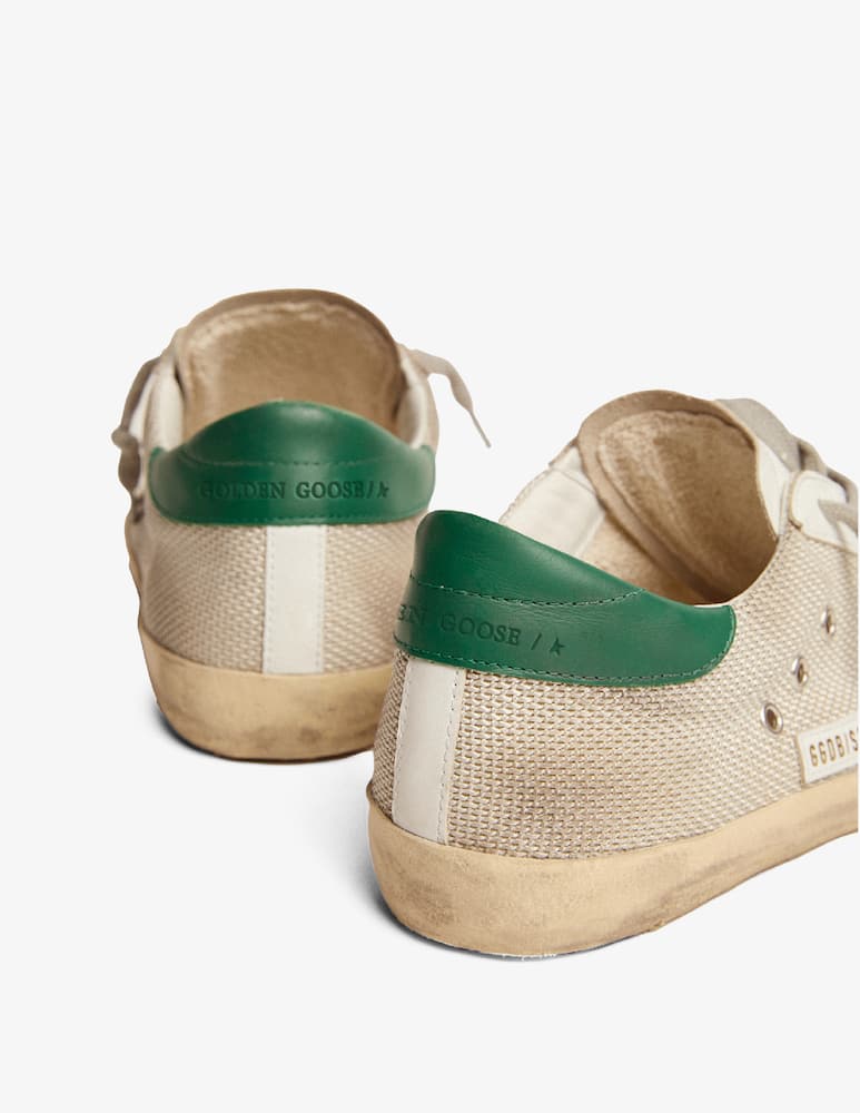 rinascente Golden Goose sneaker super-star net forated suede star 