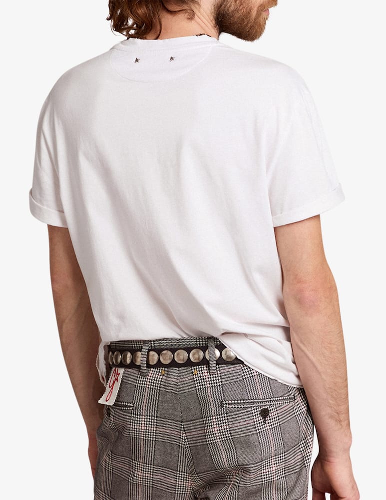 Golden Goose maglietta regular fit in jersey - immagine 3 Golden Goose maglietta regular fit in jersey - immagine 3