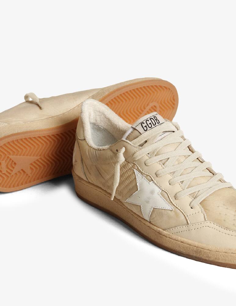 Golden Goose sneaker ball star nylon with stitching star and spur sponge - picture 4