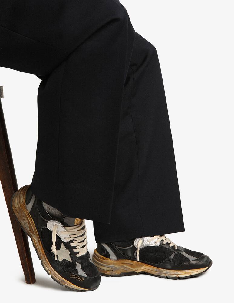 rinascente Golden Goose sneaker running dad net and nappa upper suede star