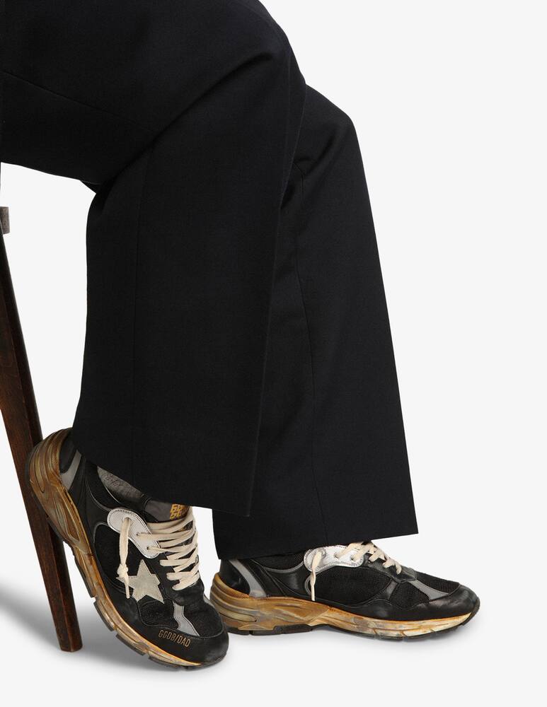 rinascente Golden Goose sneaker running dad net and nappa upper suede star