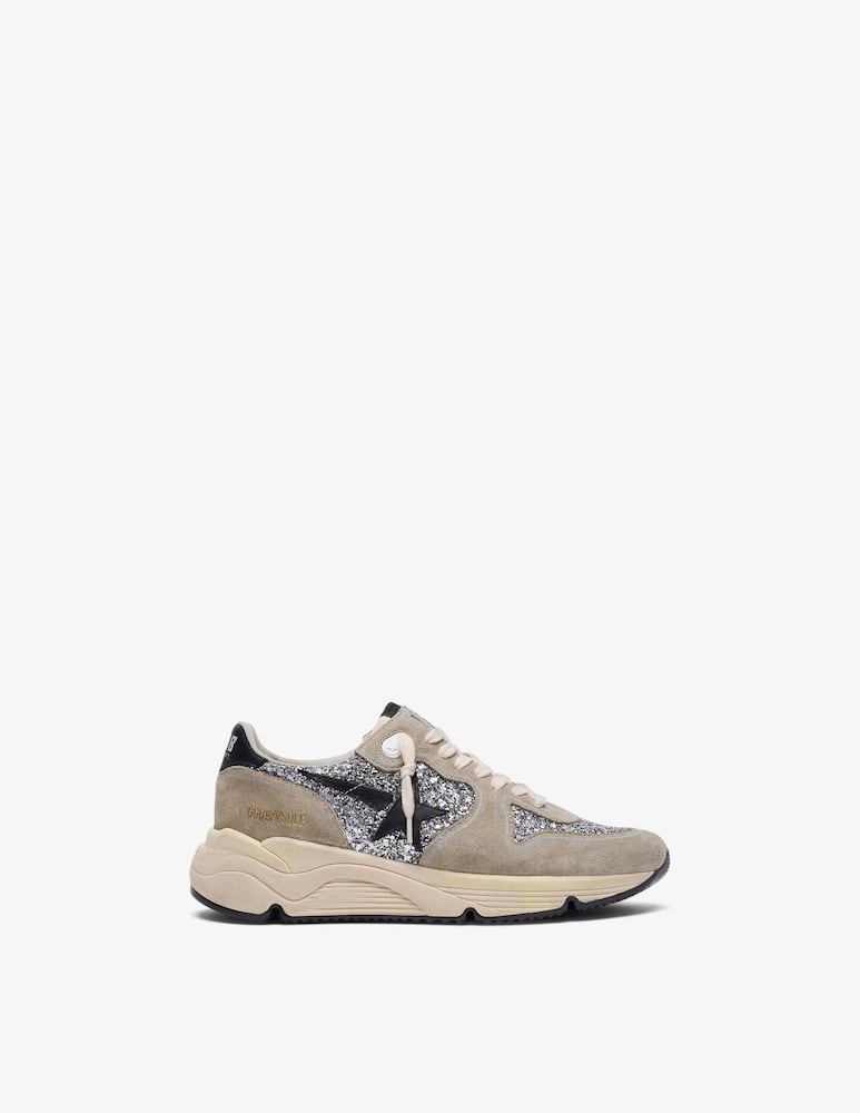 Golden Goose Sneaker running star sole glitter suede - immagine 1 Golden Goose Sneaker running star sole glitter suede - immagine 1