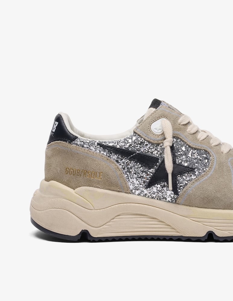 Golden Goose Sneaker running star sole glitter suede - immagine 4 Golden Goose Sneaker running star sole glitter suede - immagine 4