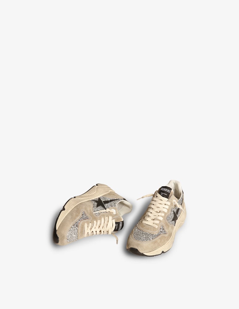 Golden Goose Sneaker running star sole glitter suede - immagine 7 Golden Goose Sneaker running star sole glitter suede - immagine 7