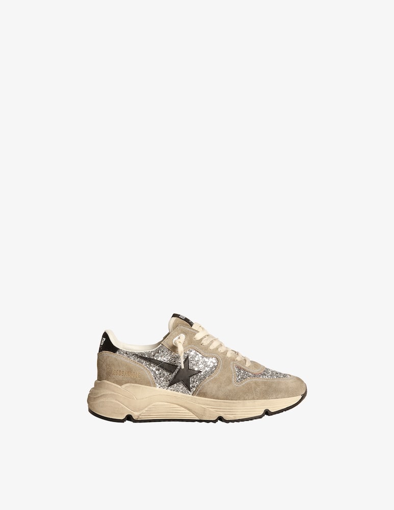 Golden Goose Sneaker running star sole glitter suede - immagine 10 Golden Goose Sneaker running star sole glitter suede - immagine 10