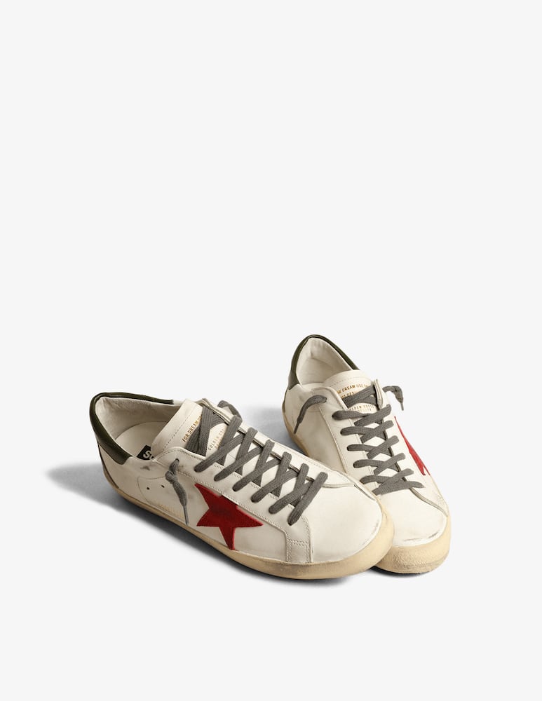 rinascente Golden Goose sneaker super-star suede star and spur shiny