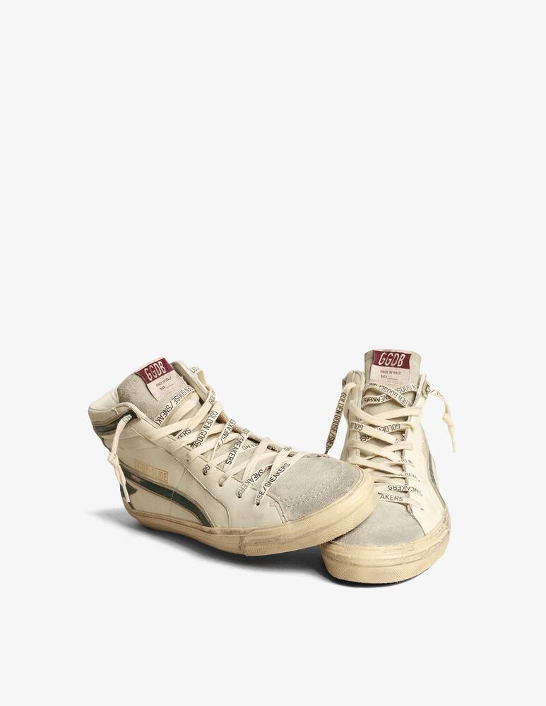 rinascente Golden Goose sneaker slide nappa suede list laminated star and wave