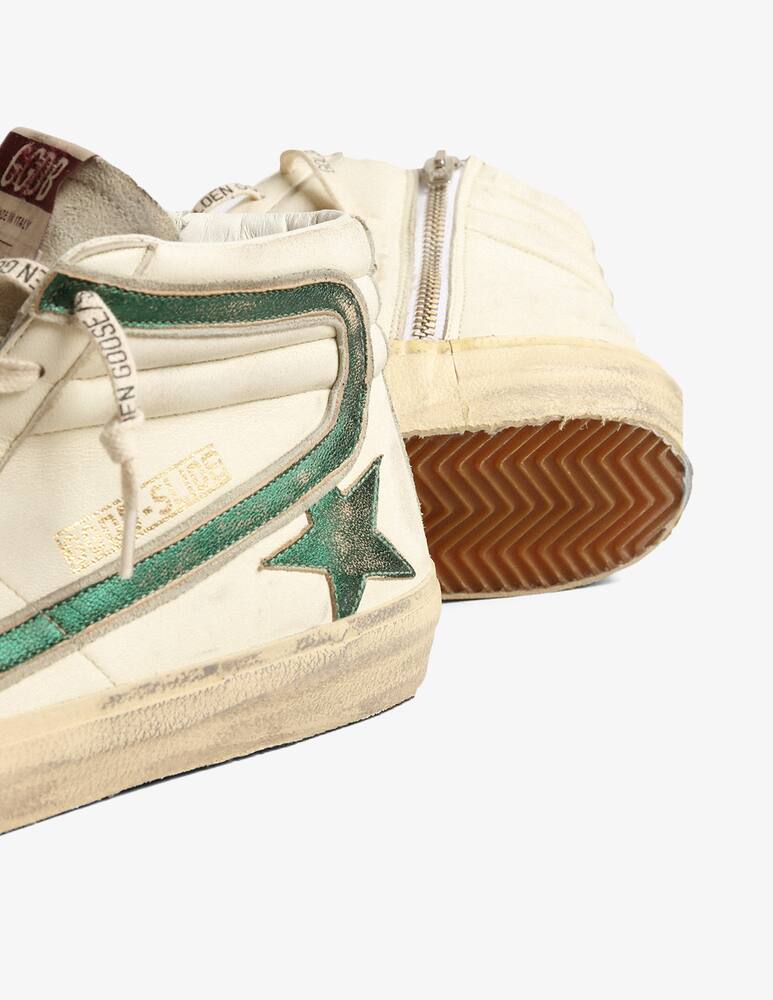 rinascente Golden Goose sneaker slide nappa suede list laminated star and wave