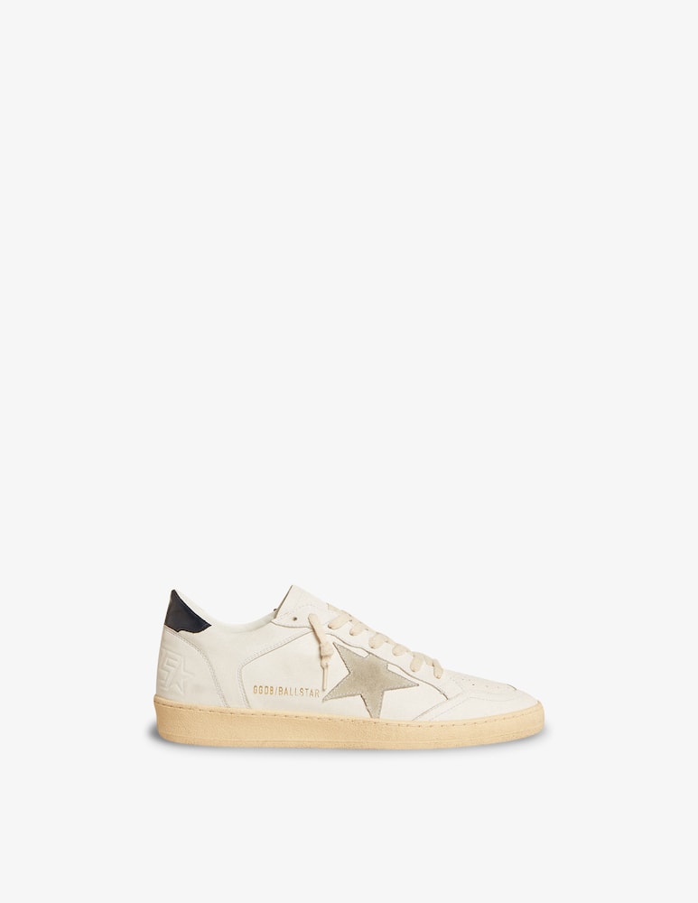 rinascente Golden Goose sneaker ballstar leather upper suede star shiny 