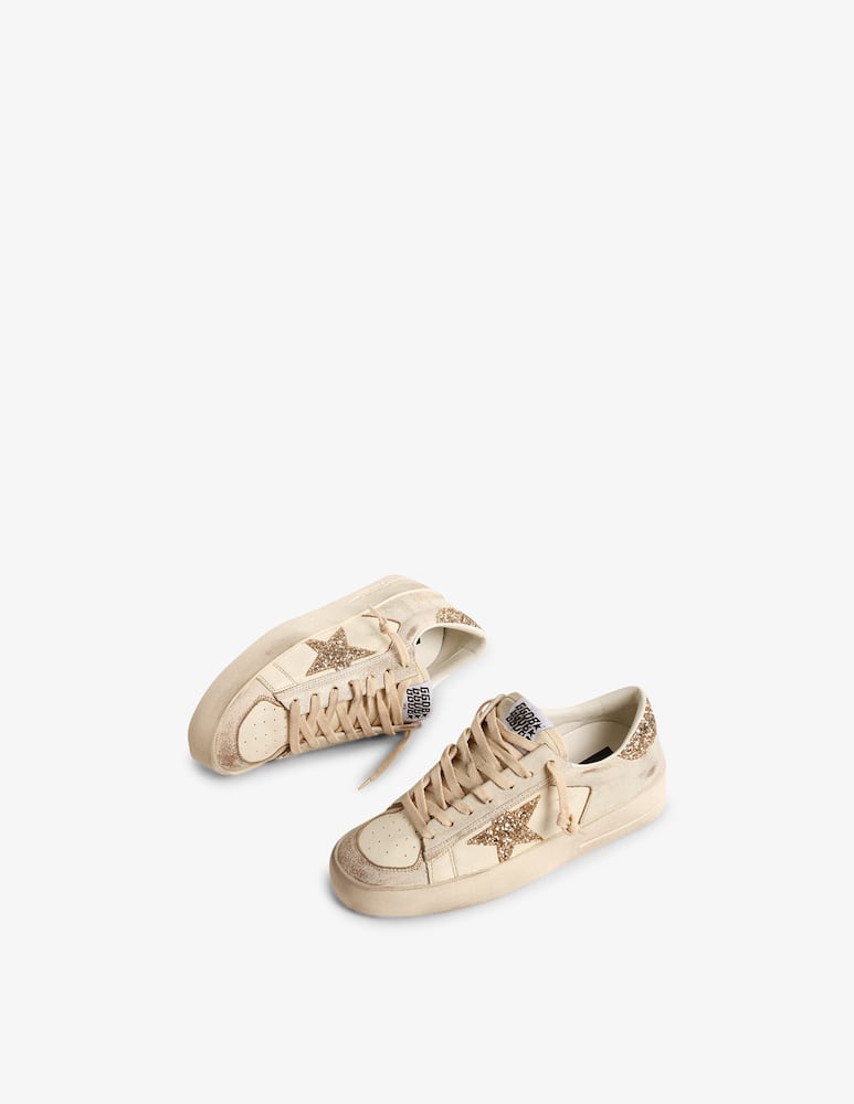 Golden Goose sneakers basse in pelle vintage Stardan - immagine 2 Golden Goose sneakers basse in pelle vintage Stardan - immagine 2