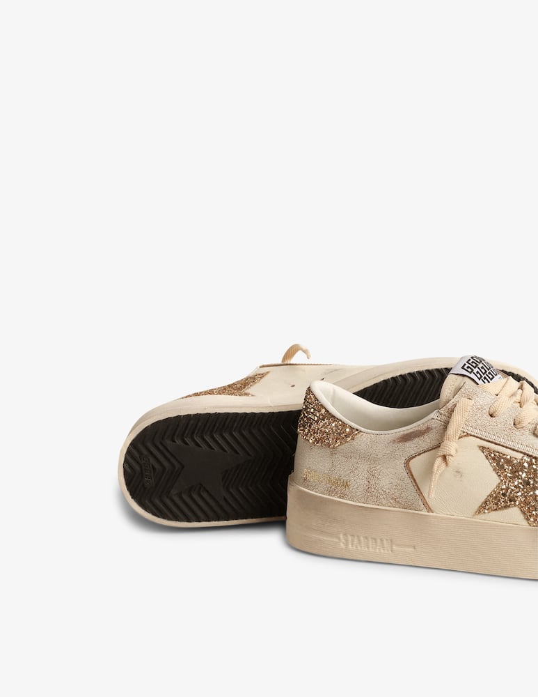 Golden Goose sneakers basse in pelle vintage Stardan - immagine 4 Golden Goose sneakers basse in pelle vintage Stardan - immagine 4