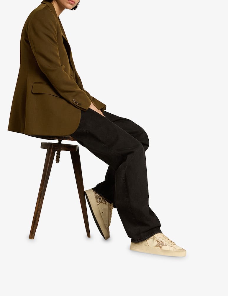 Golden Goose sneakers basse in pelle vintage Stardan - immagine 5 Golden Goose sneakers basse in pelle vintage Stardan - immagine 5