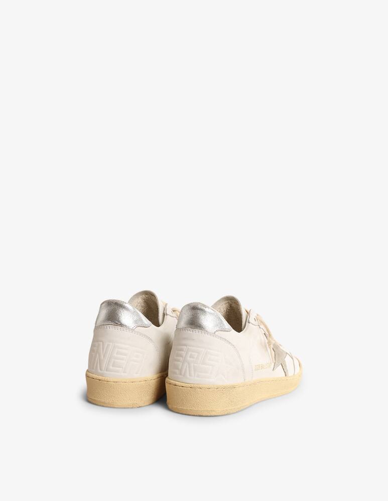rinascente Golden Goose Ballstar leather upper suede star laminated heel sneakers