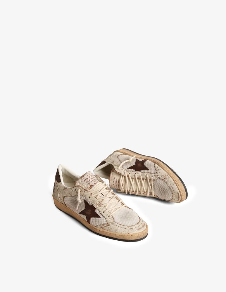 rinascente Golden Goose sneaker ballstar net and vintage leather star 