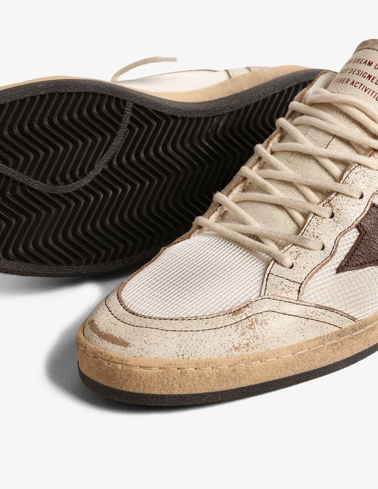 rinascente Golden Goose sneaker ballstar net and vintage leather star 