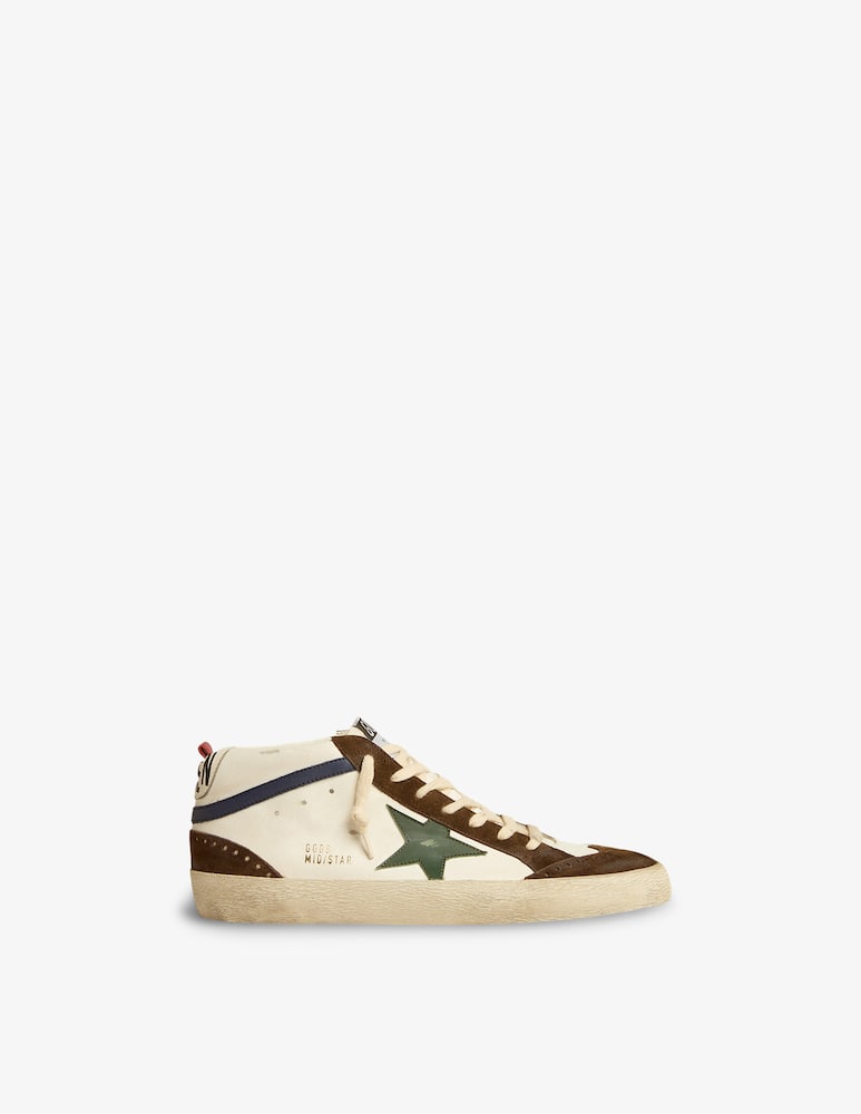 Golden Goose Sneakers Mid Upper Star suede and nappa - picture 1 Golden Goose Sneakers Mid Upper Star suede and nappa - picture 1