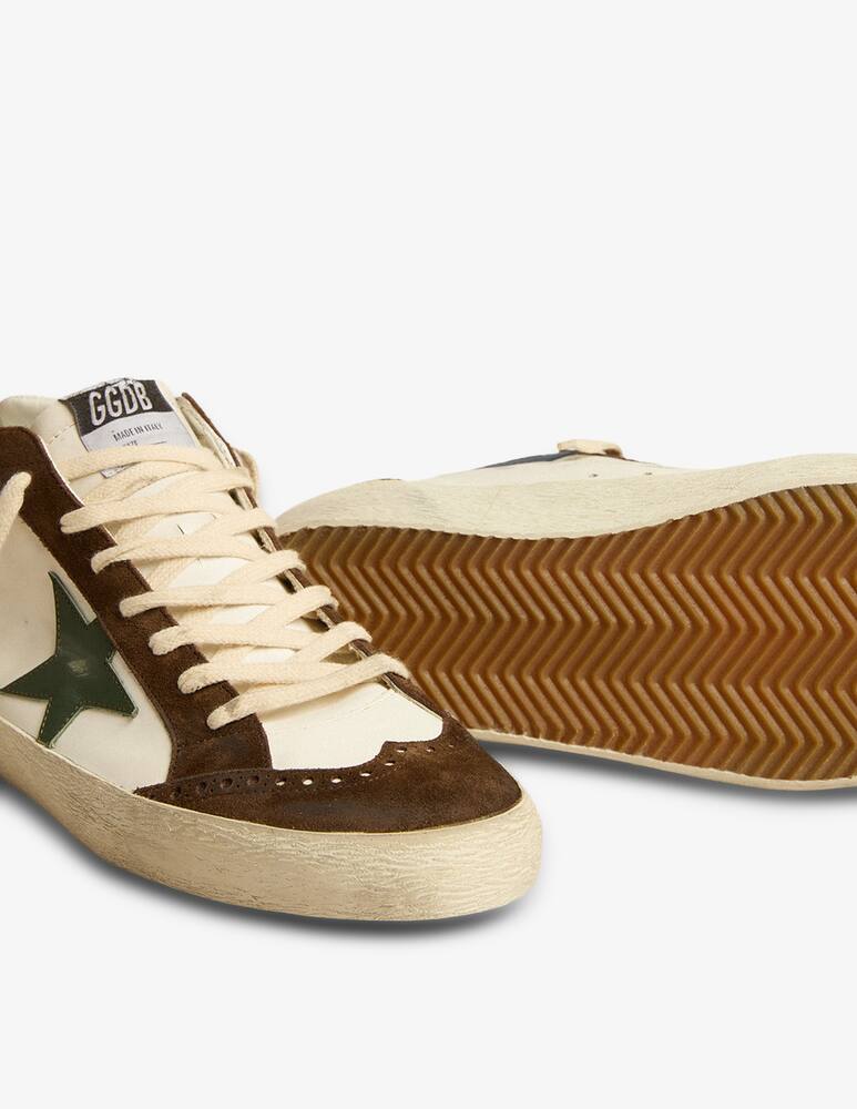rinascente Golden Goose Sneakers Mid Upper Star suede and nappa