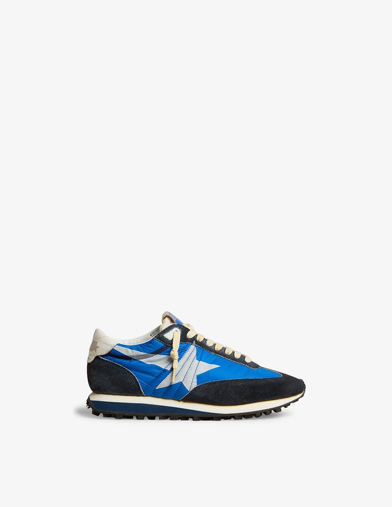 rinascente Golden Goose Running nylon suede sneakers
