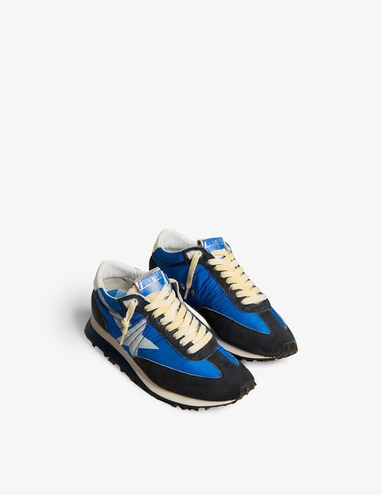 rinascente Golden Goose Running nylon suede sneakers