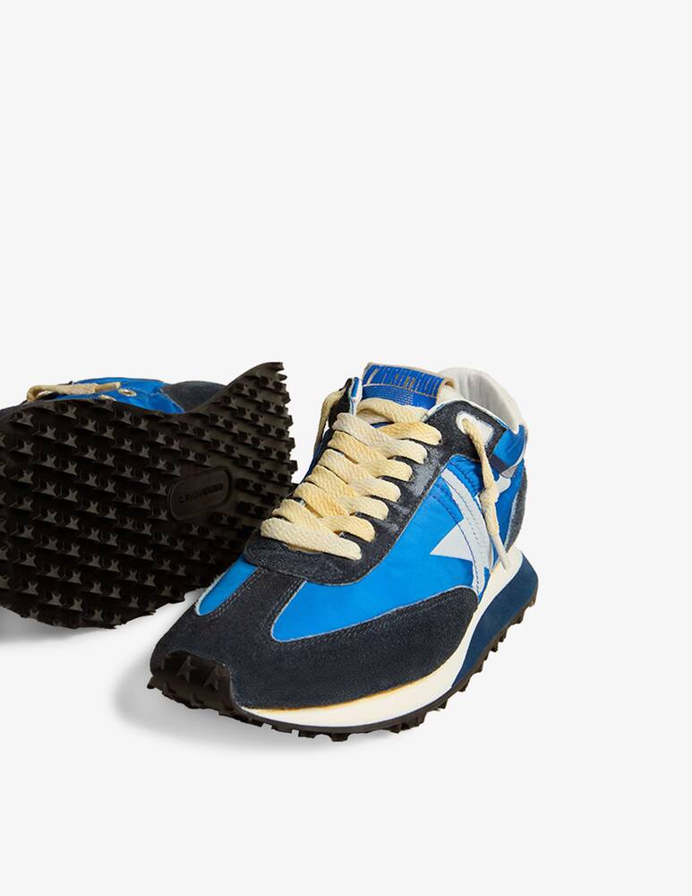 rinascente Golden Goose Running nylon suede sneakers