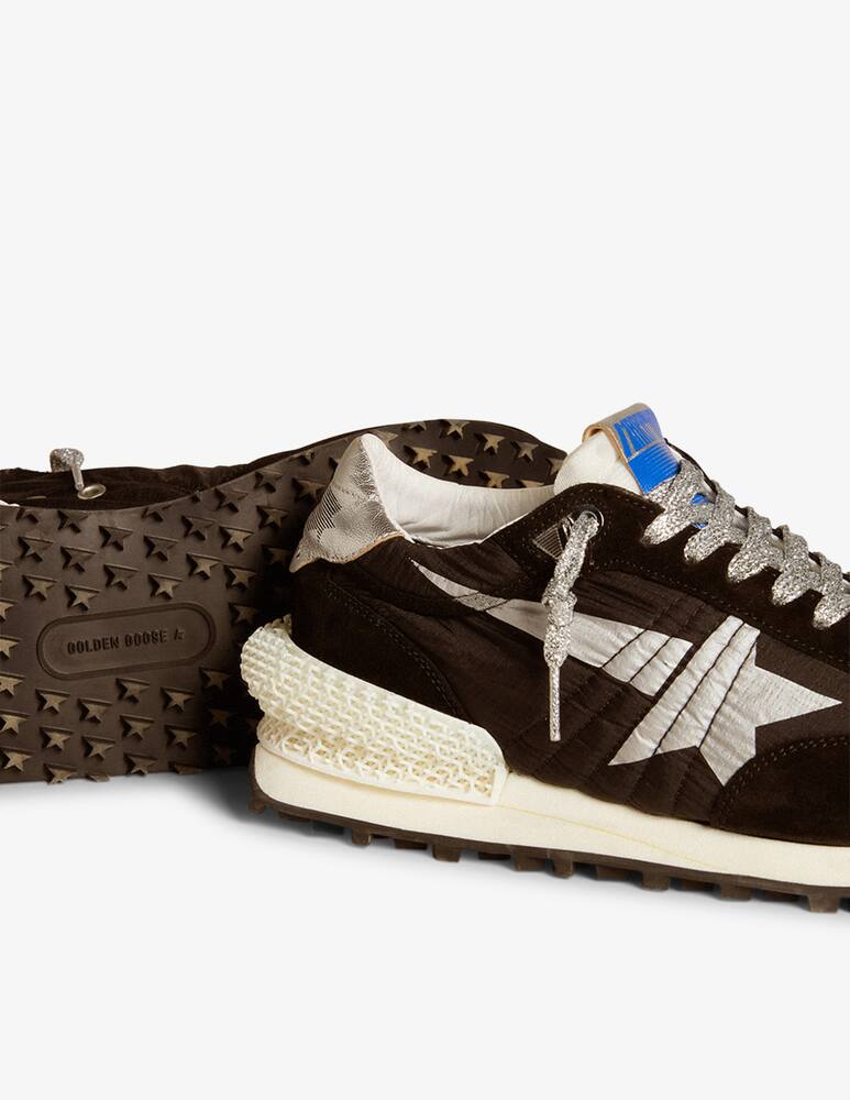 rinascente Golden Goose Marathon star nylon suede sneakers