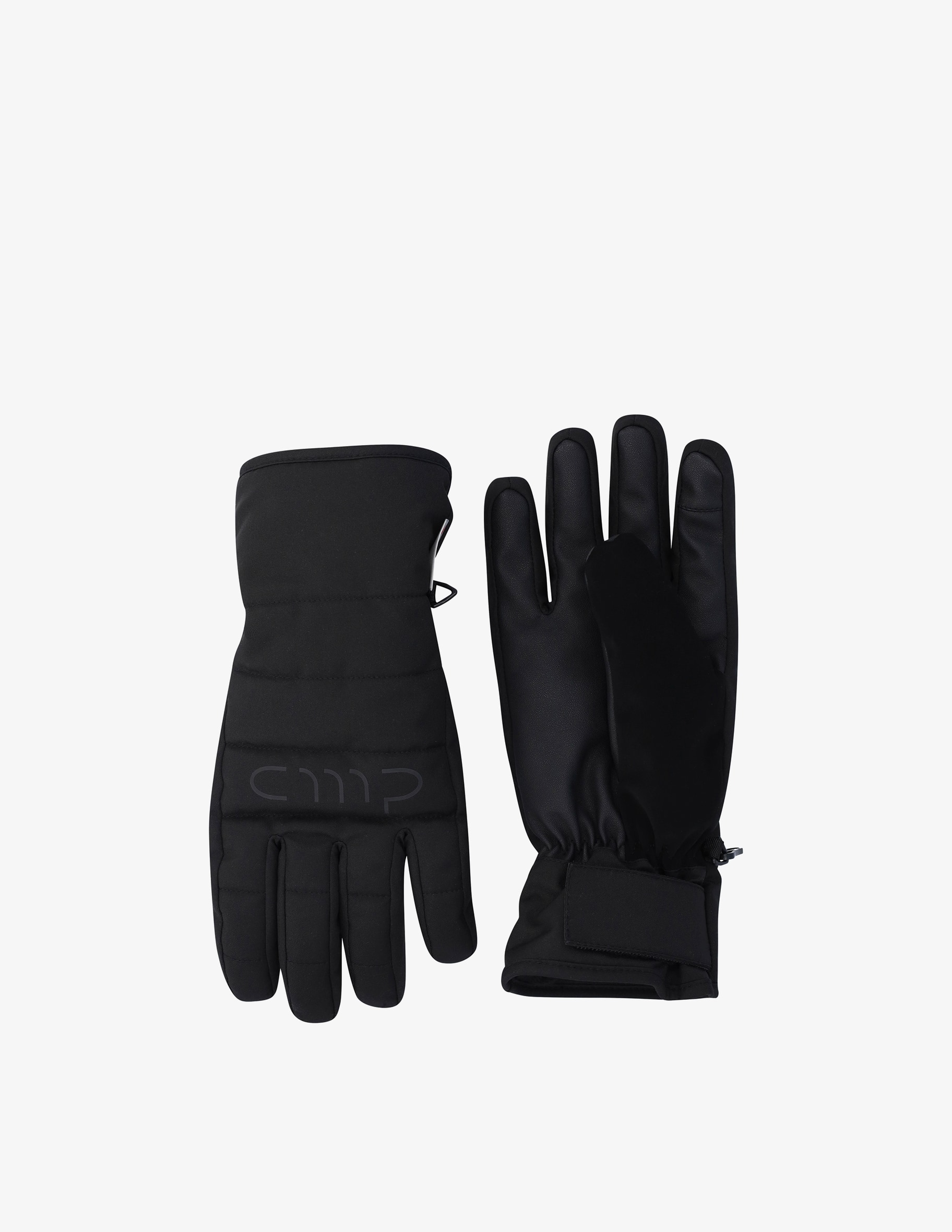 Guanti Invernali Donna Lusso – Velluto Nero Con Strass – Caldi E Compatibili Touchscreen - Foto 2