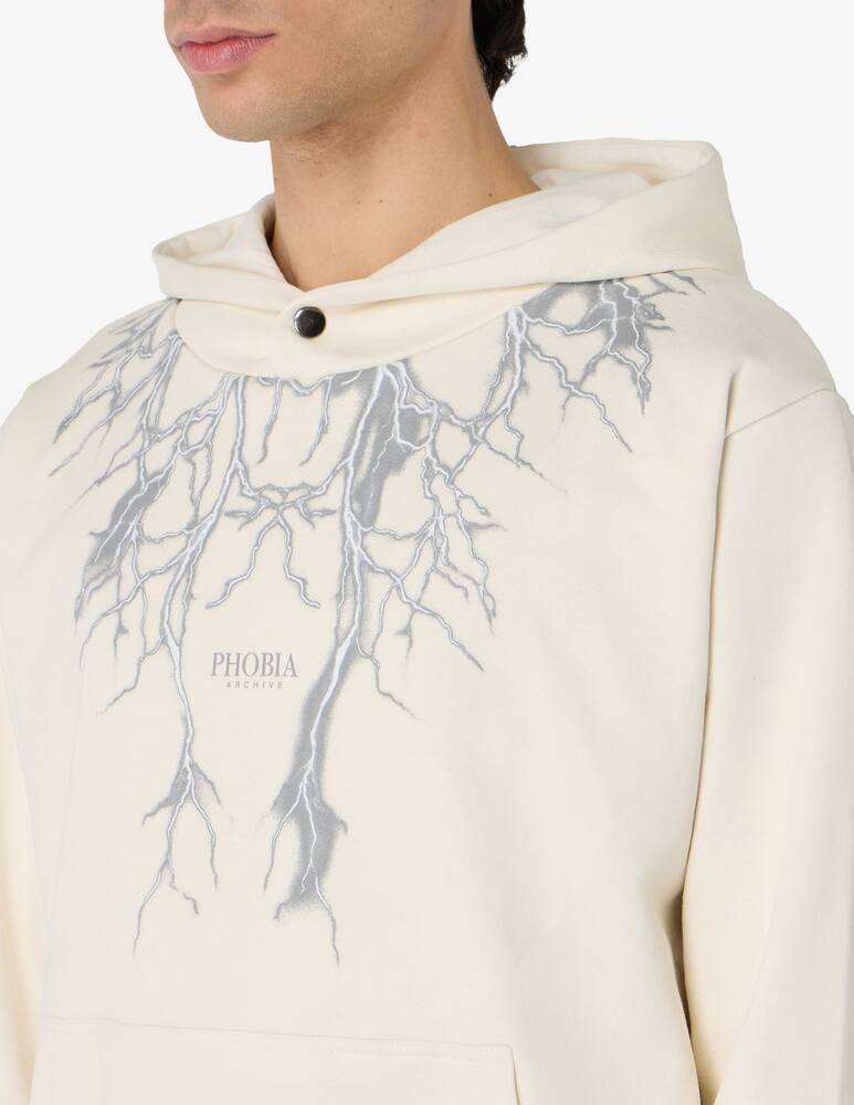 rinascente Phobia Hoodie with lightning design