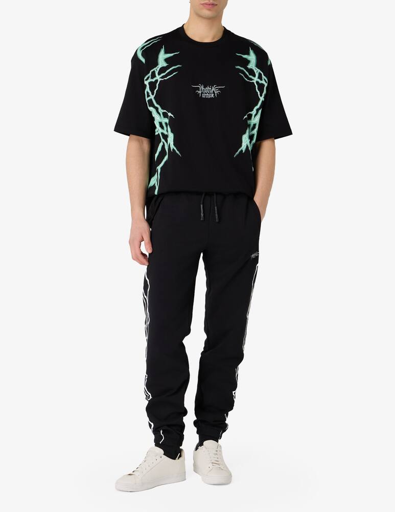 rinascente Phobia Lightning stripe joggers