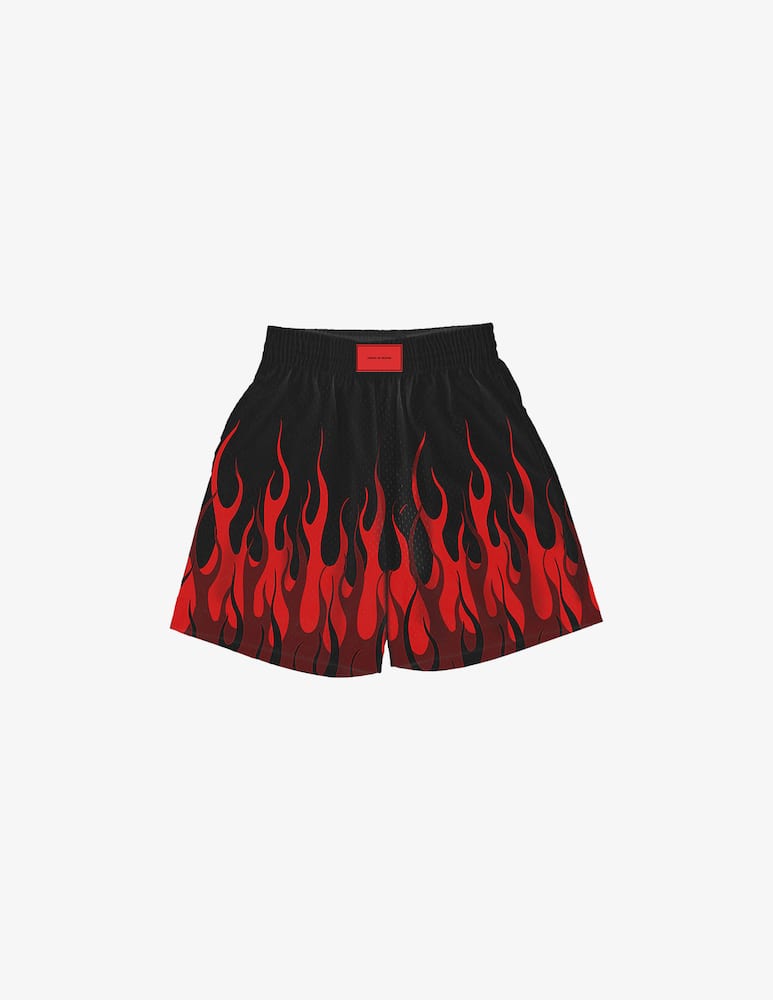 Vision of Super Basket shorts with flames - picture 1 Vision of Super Basket shorts with flames - picture 1