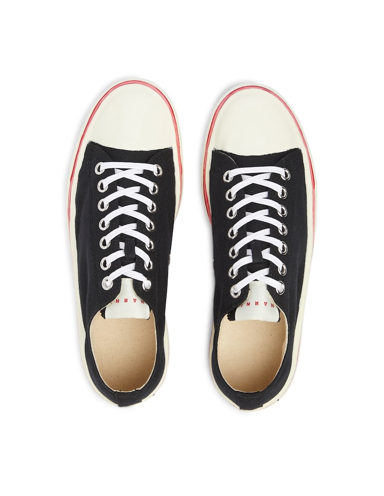 Marni Sneakers in canvas - nero - immagine 3