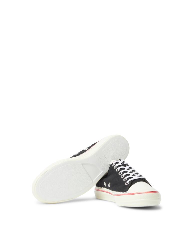 Marni Sneakers in canvas - nero - immagine 5