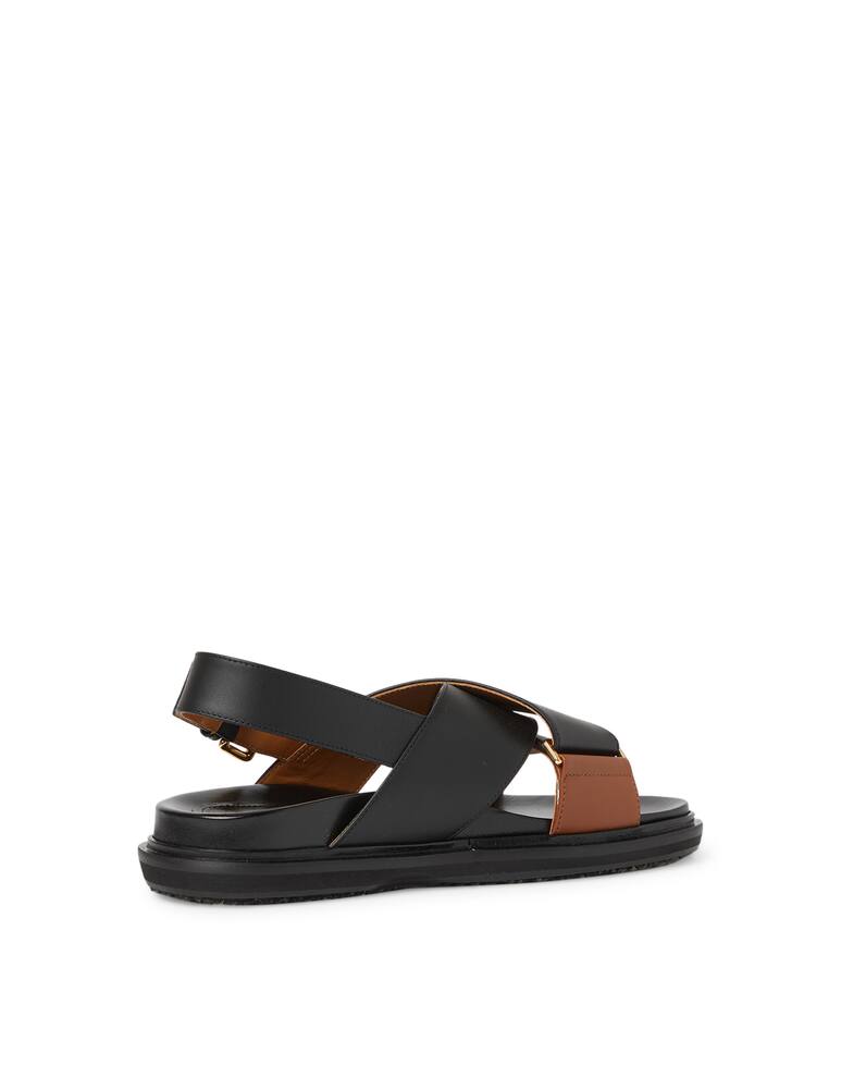 rinascente Marni Sandalo in pelle bicolor